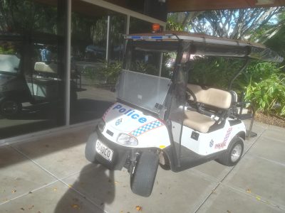 Police vehicle from Cairns